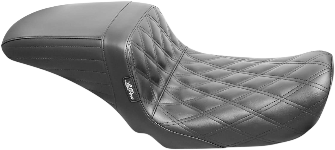 LE PERA Kickflip Seat - Double Diamond - Black - FXD '06-'17