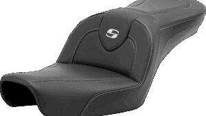 SADDLEMEN Roadsofa™ Carbon Fiber Seat - Carbon Fiber - without Backrest - FXD '96-'03