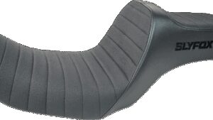 SLYFOX High Noon Seat - Vinyl - Classic Stitch - Black Logo - Dyna '06-'17