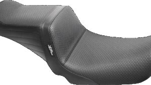 LE PERA Tailwhip Seat - Basketweave - Black - FXD '04-'05