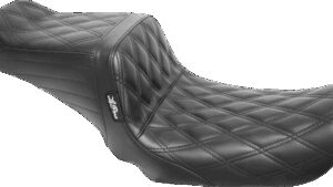 LE PERA Tailwhip Seat - Double Diamond - Black - FXD '04-'05