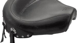 MUSTANG Wide Studded Solo Seat - XL '96-'03