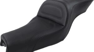 SADDLEMEN Seat - Explorer™ - Without Backrest - Stitched - Black - XL '04-'20