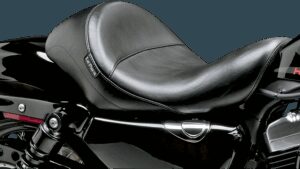 LE PERA Aviator Solo Seat - Smooth - Black - XL '07-'22
