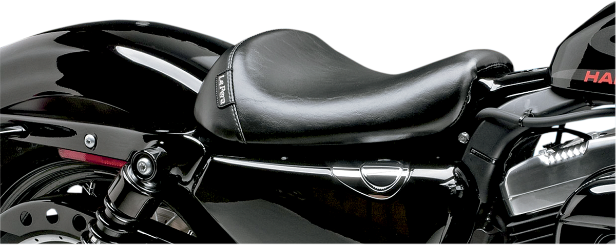 LE PERA Bare Bones Solo Seat - Smooth - Black - XL '04-'22