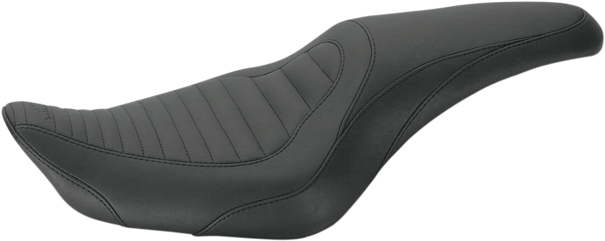 MUSTANG Seat - Tripper™ Fastback - Front Tuck-n-Roll - Black - XL