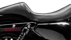 LE PERA Daytona Sport Daddy Long Legs Seat - Smooth - Black - XL '04-'22