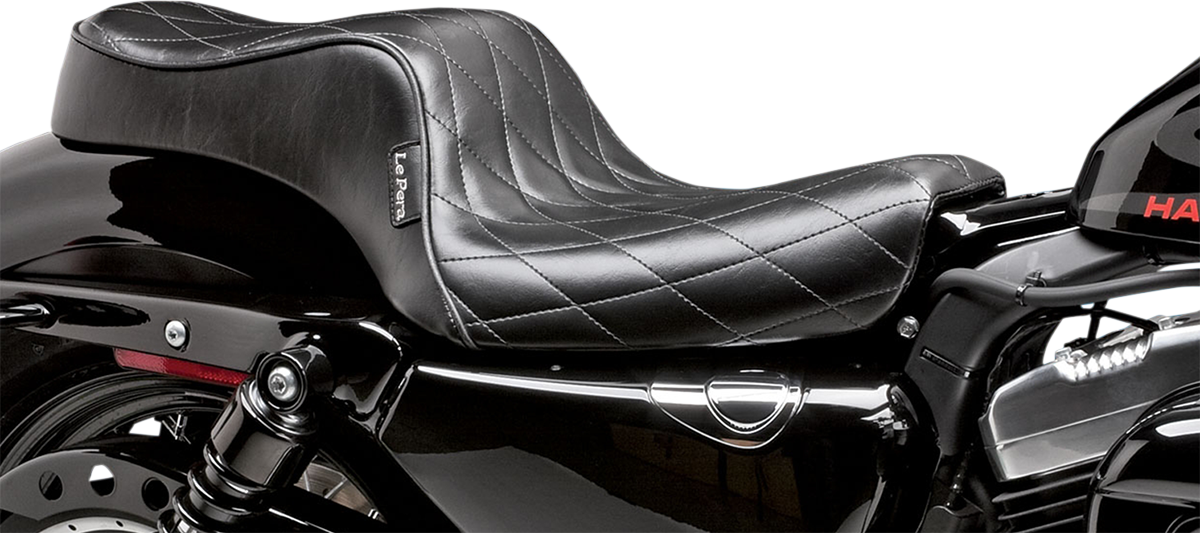 LE PERA Cherokee Seat - Diamond - Black - XL '04-'22