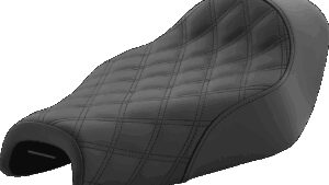 SADDLEMEN Renegade Solo Seat - Lattice Stitched - Black - XL '04-'20