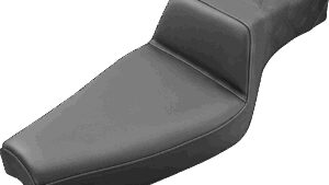SADDLEMEN Step-Up Seat - Rear Lattice Stitch - Black - XL