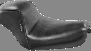 LE PERA Sprocket Solo Seat - Smooth - Black - XL '04-'23