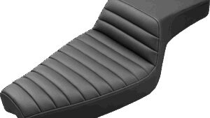 SADDLEMEN Step-Up Seat - Front Tuck-n-Roll - Black - XL