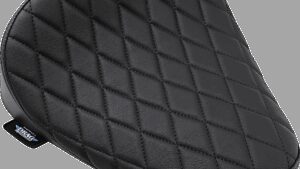 DRAG SPECIALTIES SEATS Bobber Solo Seat - Diamond Sitch - Vinyl - XL '10-'22