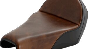 SADDLEMEN Lariat Solo Seat - Distressed Leather - 3.3 Gal Tank - XL '04-'22