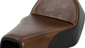 SADDLEMEN Lariat Solo Seat - Distressed Leather - 4.5 Gal Tank - XL '04-'22