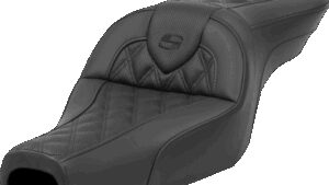 SADDLEMEN Roadsofa™ Seat - without Backrest - Lattice Stitch - XL '04-'22