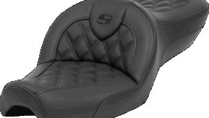 SADDLEMEN Roadsofa™ Seat - without Backrest - Lattice Stitch - XL '79-'03