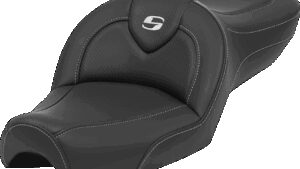 SADDLEMEN Roadsofa™ Seat - without Backrest - Carbon Fiber - XL '79-'03