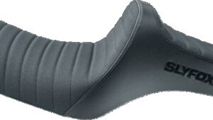 SLYFOX High Noon Seat - Vinyl - Classic Stitch - Black Logo - Black Stitch - XL '04-'22