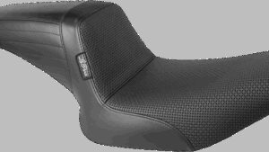 LE PERA Kickflip Seat - Basketweave - Black - FXR '82-'94