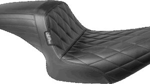 LE PERA Kickflip Seat - Diamond - Black - FXR '82-'94