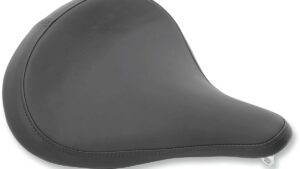 DRAG SPECIALTIES SEATS Seat - Spring Solo - Large - Black Vinyl - Smooth