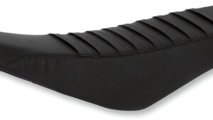 FLU DESIGNS INC. Panel Grip Seat Cover - Black - KX250/450F '09-'11