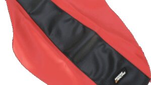 MOOSE OFFROAD Seat Cover - Red/Black - Honda