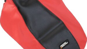 MOOSE OFFROAD Seat Cover - Red/Black - Honda