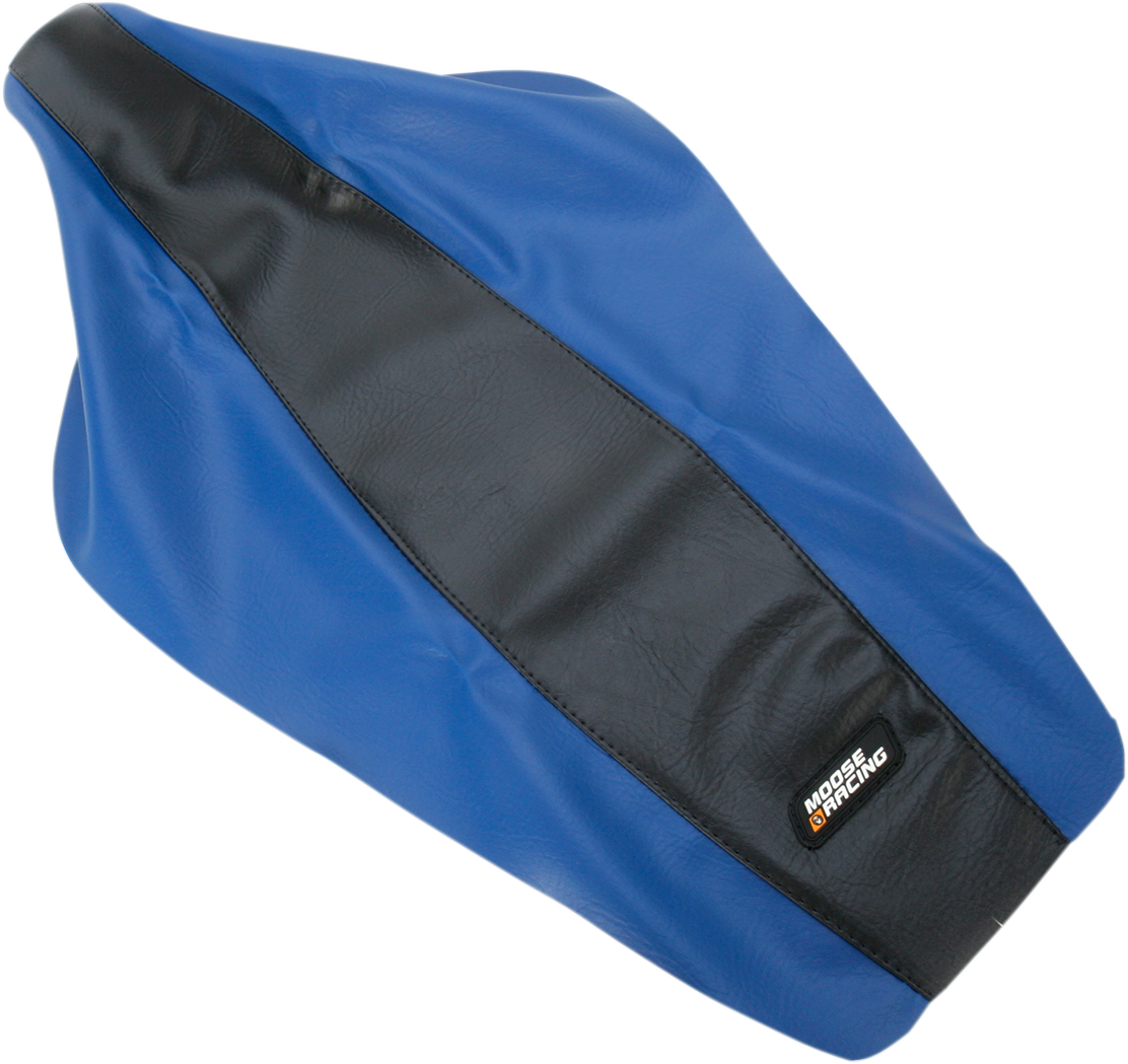 MOOSE OFFROAD Seat Cover - Blue/Black - Yamaha