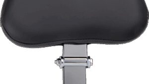 DRAG SPECIALTIES SEATS EZ Glide II Backrest - Small - Solar Reflective Leather - Smooth