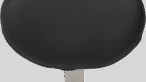 DRAG SPECIALTIES SEATS EZ Glide II Backrest - Large - Solar Reflective Leather - Smooth