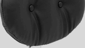 DRAG SPECIALTIES SEATS EZ Glide II Backrest - Large - Vinyl - Pillow