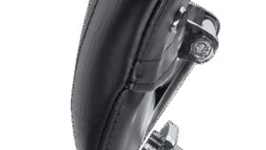 MUSTANG Removable Driver Backrest - Black - Studded