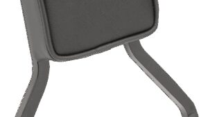 DRAG SPECIALTIES SEATS Sissy Bar Pad - Short - Smooth W/Piping - Black