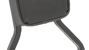 DRAG SPECIALTIES SEATS Sissy Bar Pad - Short - Pillow W/Piping - Black