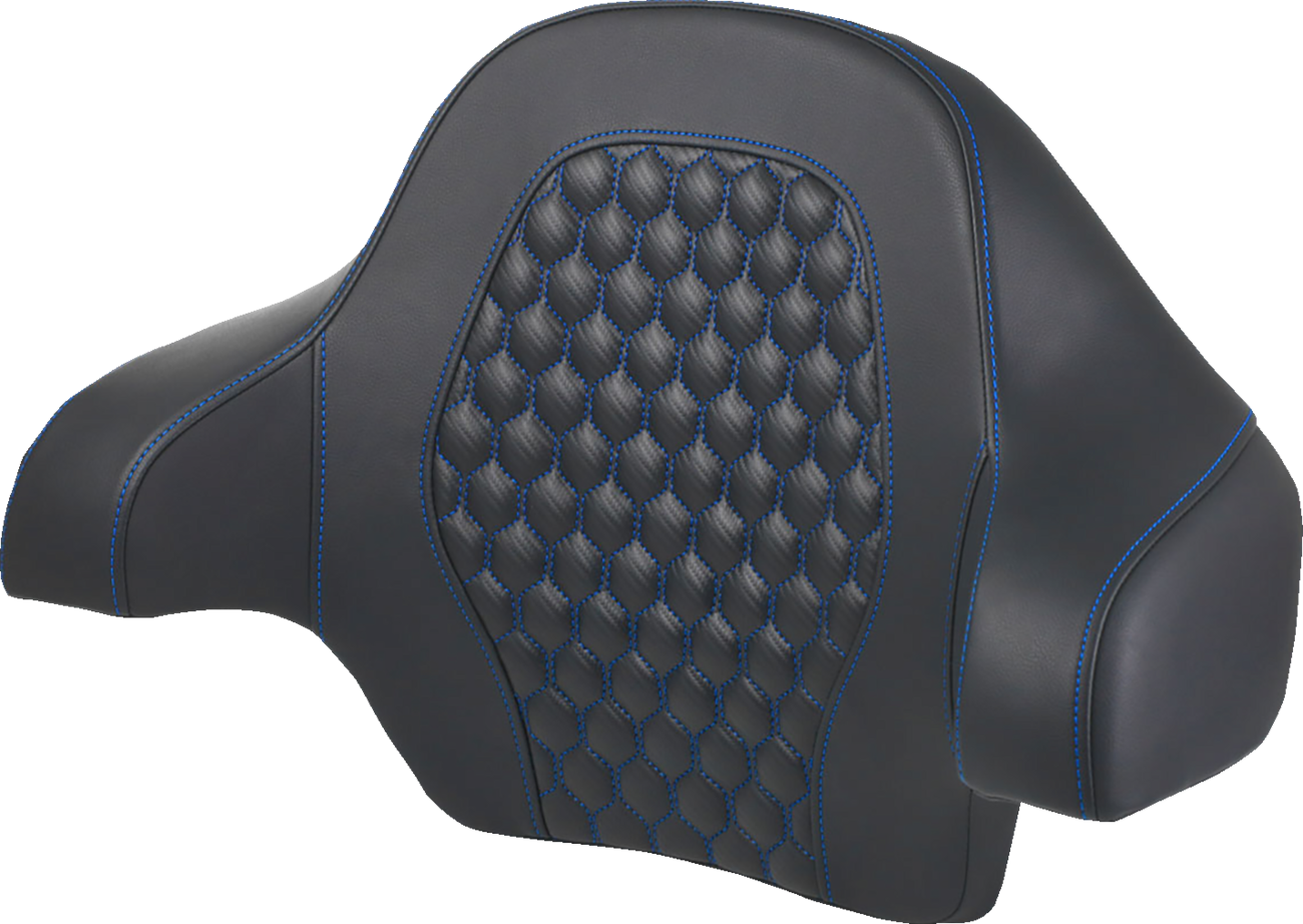 SADDLEMEN TOUR PACK BACKREST PAD HC BLUE