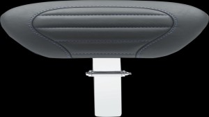 MUSTANG BACKREST SUPER TOUR DLX DIAM SKY BLUE THREAD