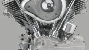 S&S CYCLE P-93 Complete Engine - Natural/Silver - Custom Chassis