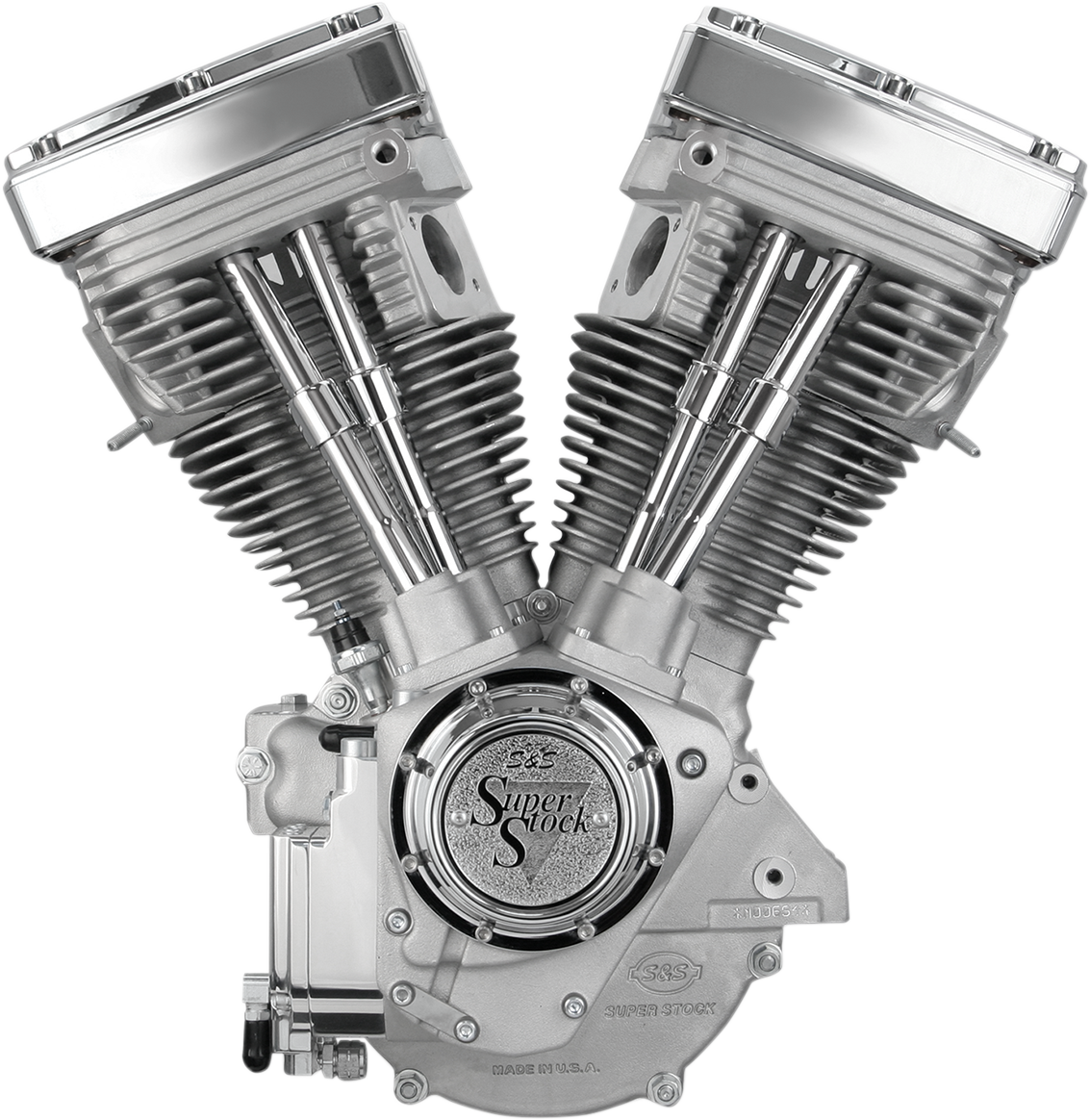 S&S CYCLE ENGINE COMP V80 NAT/CHR