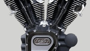 S&S CYCLE T124 Long Block Engine - Black - Touring