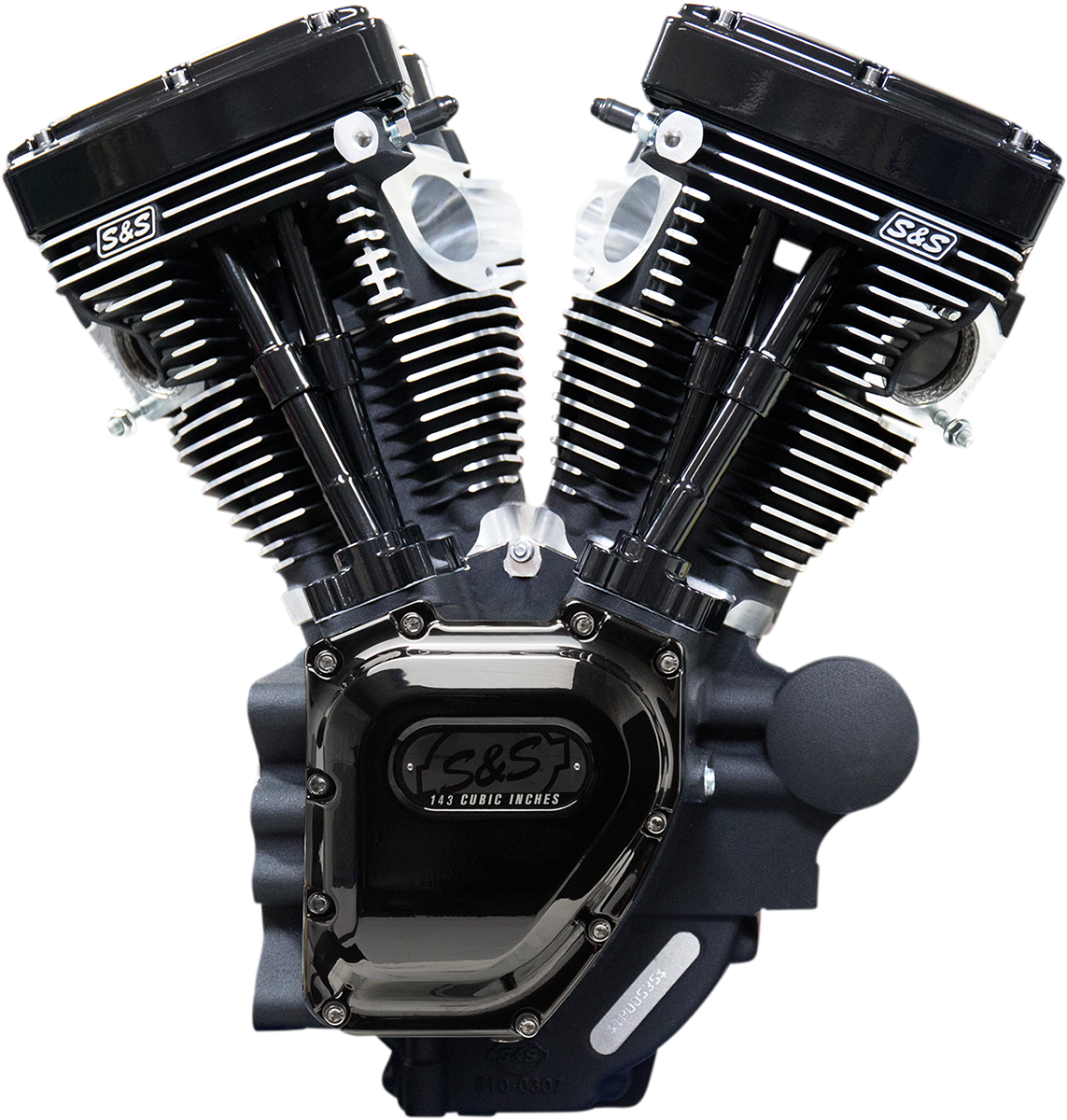 S&S CYCLE T143 Long Block Engine - Black Edition - Touring