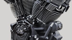 S&S CYCLE MK136 Black Edition Engine - 550G Gear Drive - Oil Cooled - Race Only - M8 Touring