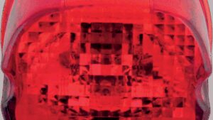 DRAG SPECIALTIES Laydown Taillight Lens - Red