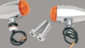 PRO-ONE PERF.MFG. Bullet Marker Light - Chrome/Smooth