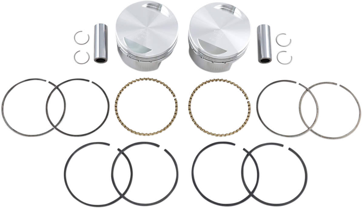 WISECO Piston Kit - +0.010" - XL 1200 | Buell with OEM 1200 Heads