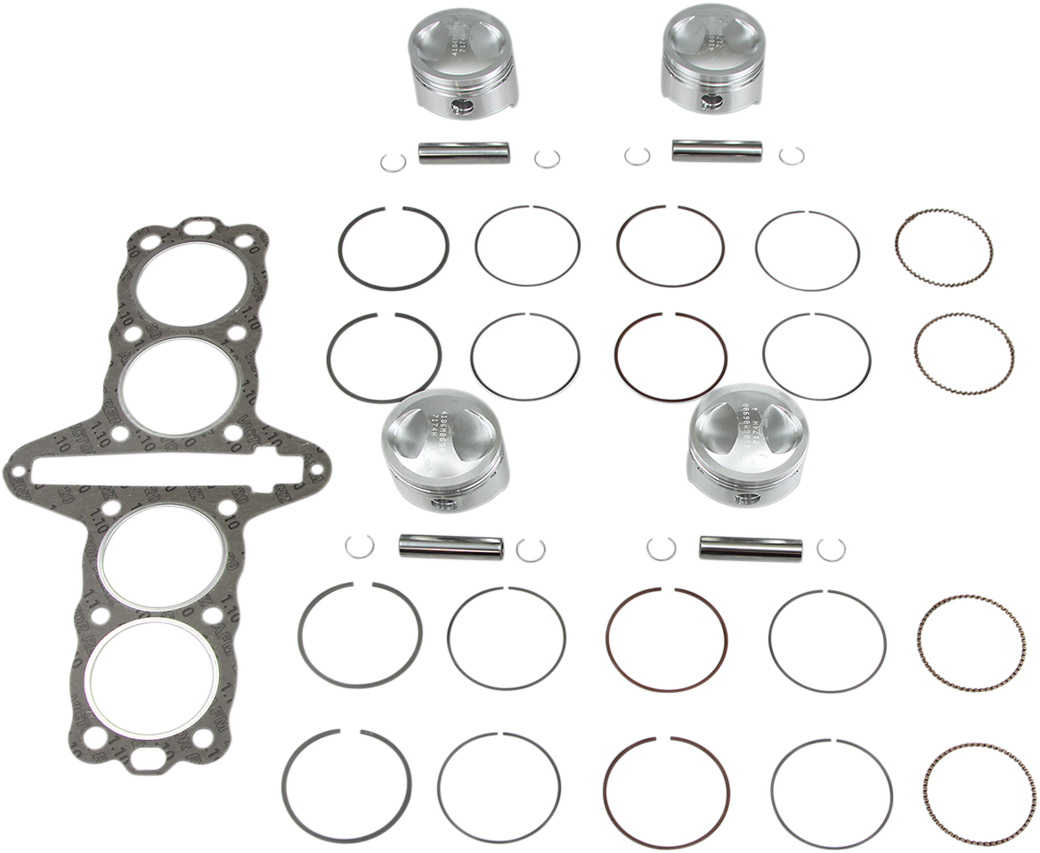 WISECO Piston Kit with Gasket - 69.00 mm - Kawasaki