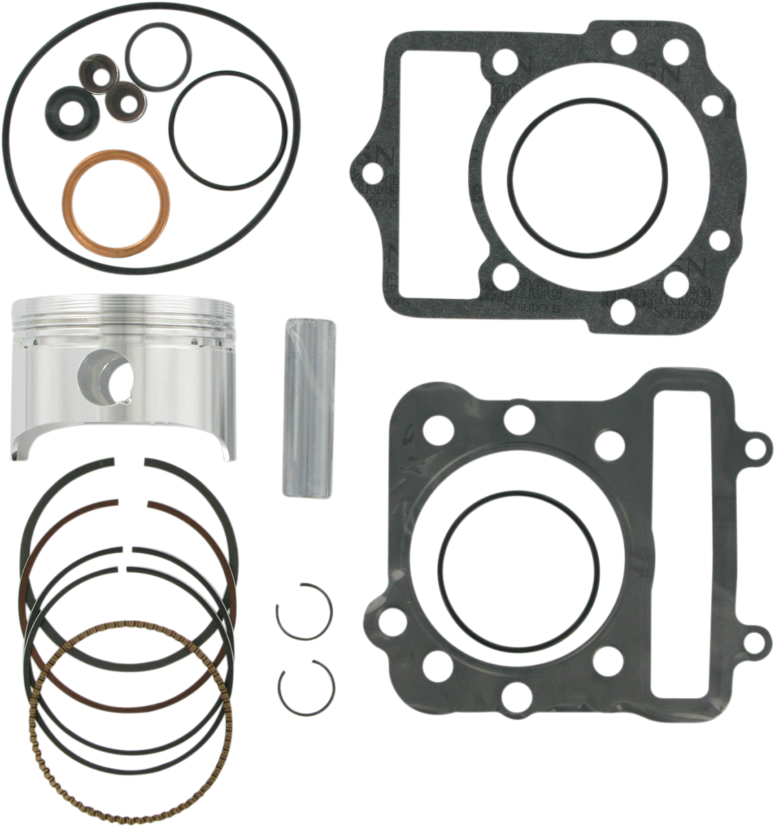 WISECO Piston Kit with Gaskets - 76.00 mm - Kawasaki