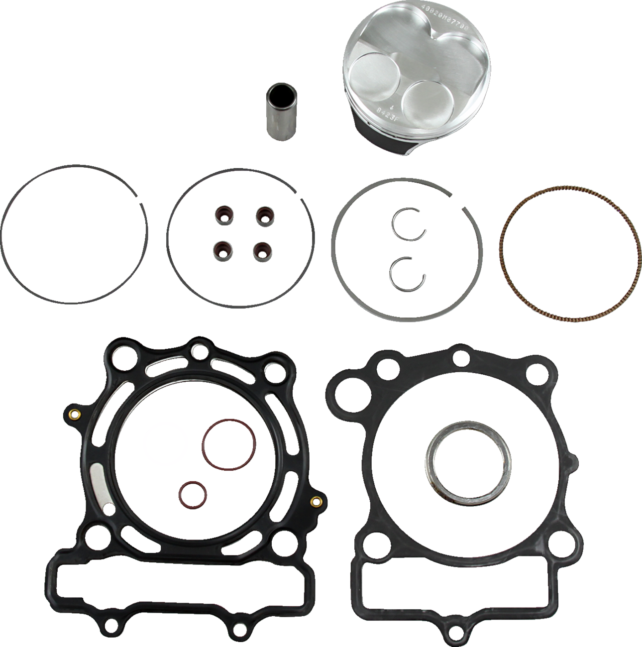 WISECO Piston Kit with Gaskets - 77.00 mm - Kawasaki