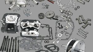 S&S CYCLE 124" Hot Set Up® - Big Bore/Stroker - Wrinkle Black - 96/103/110A Twin Cam